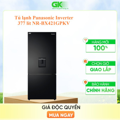 Tủ lạnh Panasonic Inverter 377 lít NR-BX421GPKV - Chỉ giao HCM