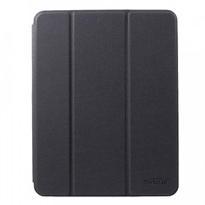 Bao da chính hãng Mutural cao cấp cho iPad Pro 12.9 2020 có khay đựng bút - Đen