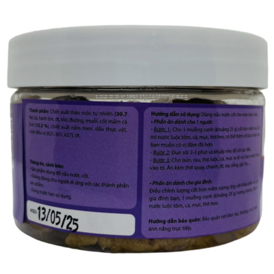 Gia vị nấu bún mắm - Gia vị bún mắm - Gia vị bún mắm nêm sẵn - Cốt bún mắm TITOM 250g