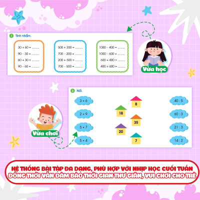 Sách - Phiếu Bài Tập Cuối Tuần Toán, Tiếng Việt, Tiếng Anh Lớp 3 - Chọn Lẻ 3 Môn - Megabook