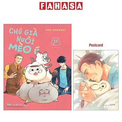 Sách - Chú Già Nuôi Mèo Ú - Tập 13 - Tặng Kèm Postcard