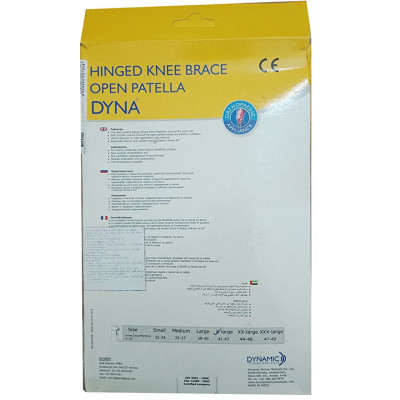 Đai đầu gối hở vùng bánh chè Dyna 