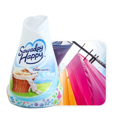 Sáp thơm phòng, nhà vệ sinh tủ quần áo Kobayashi Sawaday Happy Nhật Bản 120g