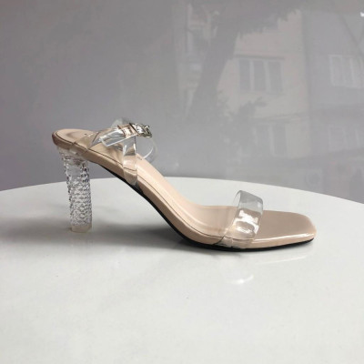 Sandal gót kim cương 8 phân thời trang cá tính 21768