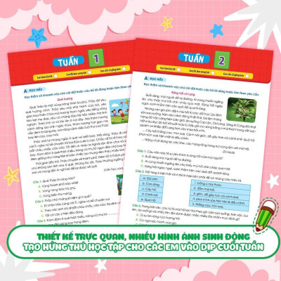 Sách - Phiếu Bài Tập Cuối Tuần Tiếng Việt Lớp 3 - Megabook