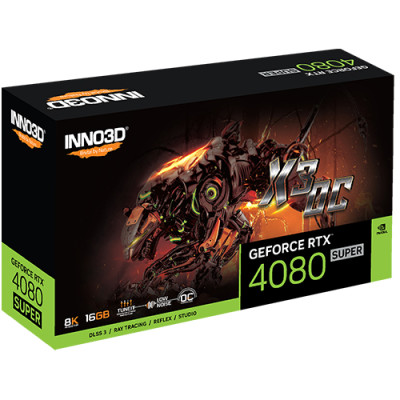 CARD Màn hình VGA Inno3D GeForce RTX 4080 Super X3 – Hàng Chính Hãng