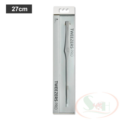 Nhíp Chihiros Tweezers Pro 20, 27 cm mũi thẳng cong ghim trồng cây bể thủy sinh cá tép