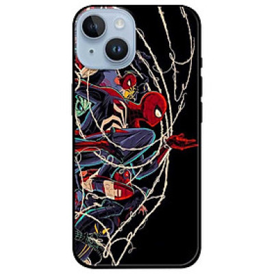 Ốp lưng dành cho Iphone 15 - 15 Plus - 15 Pro - 15 Pro Max - Nhện Bắn Tơ - Hàng Chính Hãng