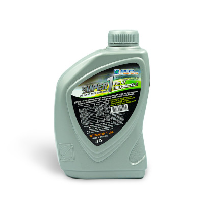 Nhớt Xe Số BCP Super 1 SAE 15W40, API SL, JASO MA (1 Lít)