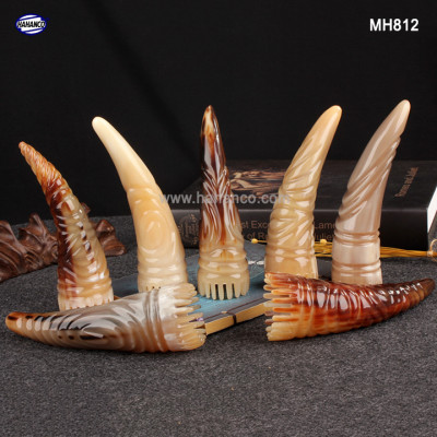 Vò đầu, gội đầu cực thích nhé (MH812) Ống gió Chóp sừng Massa đầu giúp lưu thông máu