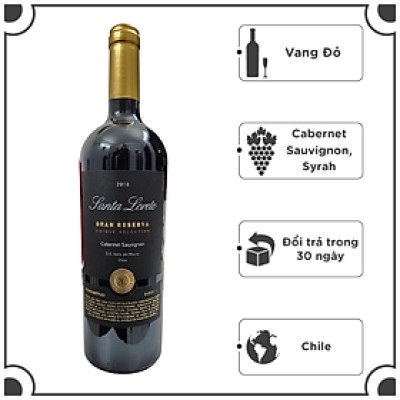 Rượu vang Santa Loreto Gran Reserva Cabernet Sauvignon