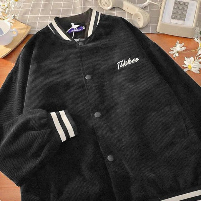 Áo khoác chống nắng Nhung gân Thêu Aiteeins dễ thương cute-A642
