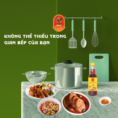 Nước mắm cá cơm Hương Phú 20 độ đạm 500ML - Thùng 12 chai - Hàng Chính Hãng