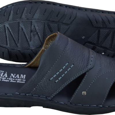 Dép bít mũi nam da bò thật HÀ NAM cao cấp GSB2042g