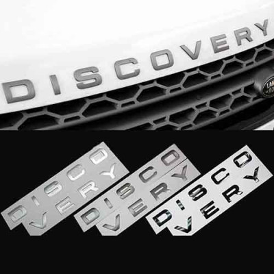  Logo Chữ Dán Discovery Ô tô - 3 Màu Để Bạn Lựa Chọn 