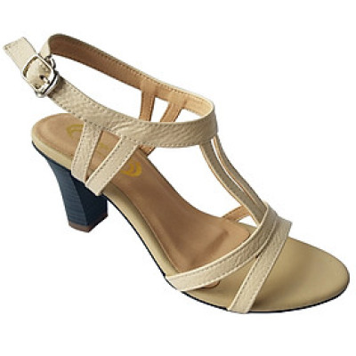 Giày Cao Gót Nữ BIGGBEN Da Bò Thật Gót 7 Phân SDCG86