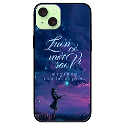Ốp lưng dành cho Iphone 15 - Iphone 15 Plus - Iphone 15 Pro - Iphone 15 Pro Max - Luôn Có Một Vì Saoo - Hàng Chính Hãng