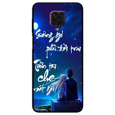 Ốp lưng dành cho Xiaomi Mi Redmi Note 9s - Note 9 Pro - Note 9 Pro Max - mẫu Thư Pháp Sương Gió