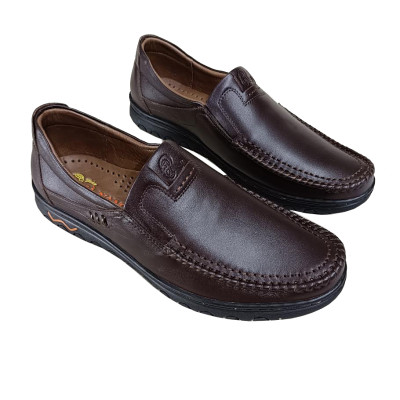 Giày Mọi Nam Da Bò Thật TiTi ĐÔ Cao Cấp GM222