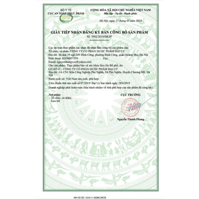 Bổ Phế Đại Uy (Chai 125ml)