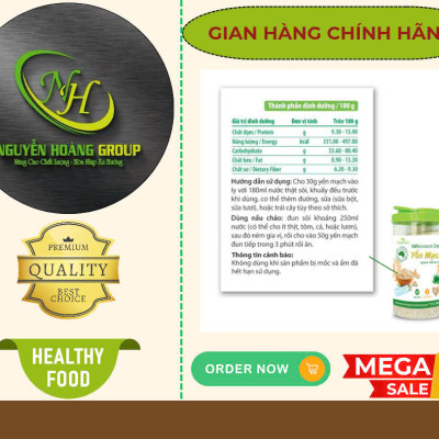 Yến Mạch Úc Nguyên Chất Hủ 800g Xuân An( Tặng YM gói 350g)