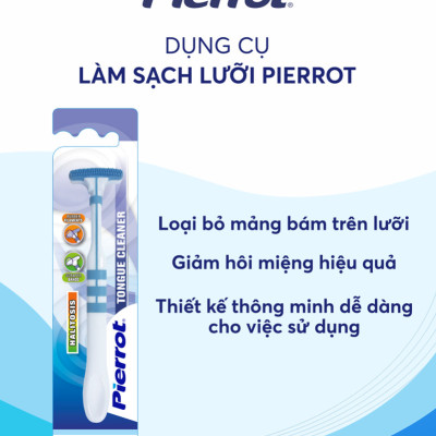 Dụng cụ cạo sạch lưỡi PIERROT Tây Ban Nha