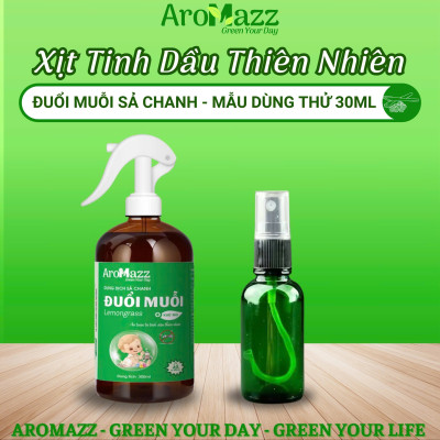Xịt Đuổi Muỗi Sả Chanh Xịt Tinh Dầu Thiên Nhiên -Đuổi Muỗi Khử Mùi Đuổi Kiến Ba Khoang Côn Trùng Chai lớn 300ml