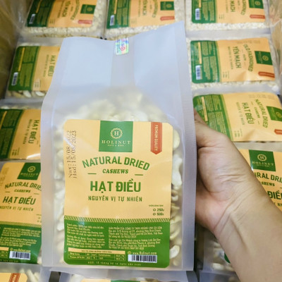 Hạt Điều Vỡ Đôi HOLINUT/ Hạt điều tươi nấu sữa