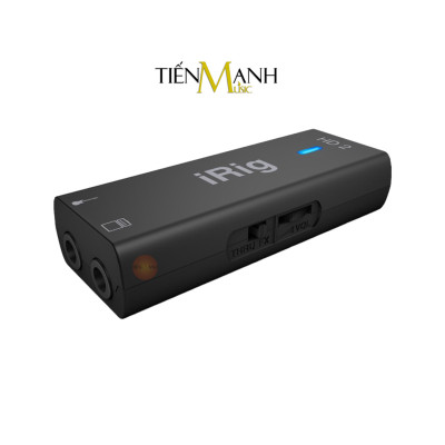 Thiết Bị Thu Âm Và Livestream iRig HD2 IK Multimedia Cho Guitar Và Nhạc Cụ Live Soundcard Hàng Chính Hãng