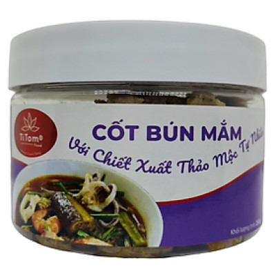 Gia vị nấu bún mắm - Gia vị bún mắm - Gia vị bún mắm nêm sẵn - Cốt bún mắm TITOM 250g