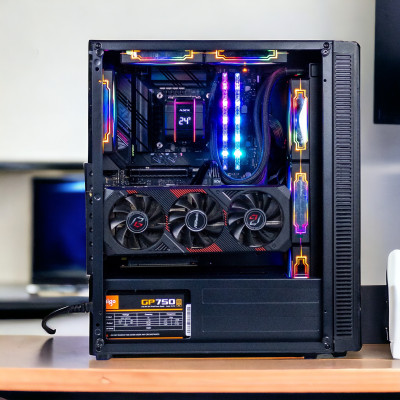 CASE MAGIC LUXURY i FULL TOWER SẴN 4FAN (E-ATX) - Hàng chính hãng