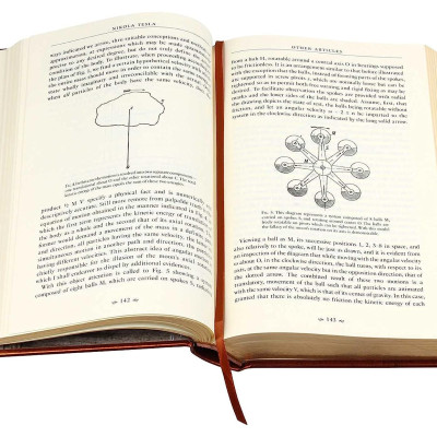 Artbook - Sách Tiếng Anh - The Autobiography of Nikola Tesla and Other Works (Leather-bound Classics)