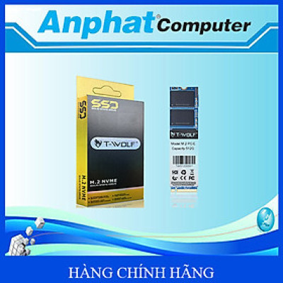 Ổ cứng SSD T-WOLF 128GB/256G/512G M.2 NVMe (PCIe) - Hàng chính hãng