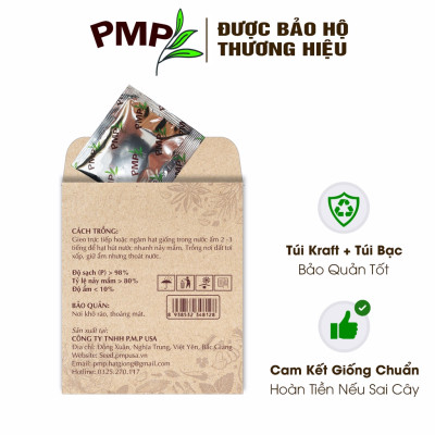 Hạt Giống Rau Muống Lá Tre PMP 10g