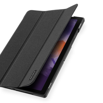 Bao Da Dành Cho SamSung Galaxy Tab S9 FE Hiệu Dux Ducis Chống Sốc, Có Khay đựng Bút - Hàng Chính Hãng 