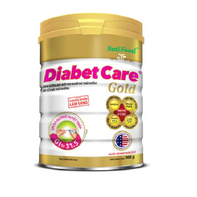 Sữa Bột Nutifood Diabet Care Gold 900g – Hỗ Trợ Kiểm Soát Đường Huyết Cho Người Tiểu Đường