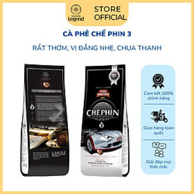 Combo 2 Bịch Cà Phê Trung Nguyên Legend Chế Phin 3 – Gói 500g – 100% Arabica, Vị Chua Nhẹ, Hương Thơm Tinh Tế