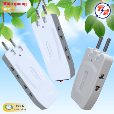 Ổ cắm xoay gấp gọn Điện Quang ĐQ ESK RT