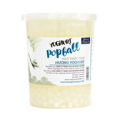 Hạt Thủy Tinh Yogurt - Hùng Chương - 1kg
