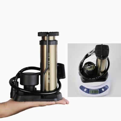 Bơm hơi mini dùng chân cho xe máy, xe đạp, xe hơi đa năng - Henrysa
