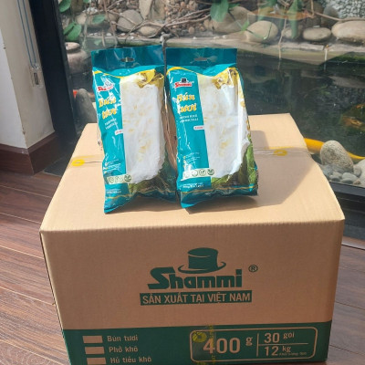 COMBO 5 Bún tươi khô Shammi 400g(bún tươi sấy khô hàng xuất khẩu không chất bảo quản, không hàn the)