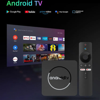 Android tv điều khiển giọng nói tiếng việt hỗ trợ bluetooth Wifi 2 băng tần kép cài sẵn youtube chặn quảng cáo, truyền hình cáp và xem phim HD miễn phí vĩnh viễn - Hàng nhập khẩu