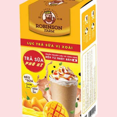 Trà sữa Phú Sỹ - Lục Trà Sữa Vị Xoài 90g ( 5 gói *18g )