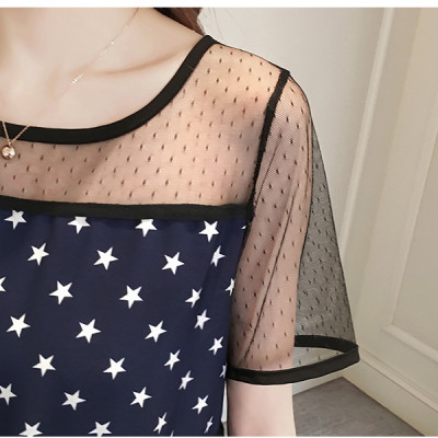 Đầm bầu họa tiết hình sao DB10