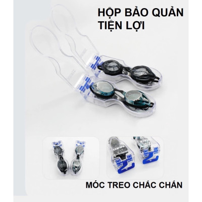 Kính Bơi Khung Nhỏ Chống Nước, Chống Sương Mù, Chống Tia UV,Tròng Kính HD Tầm Nhìn Rộng AOLIKES 5030
