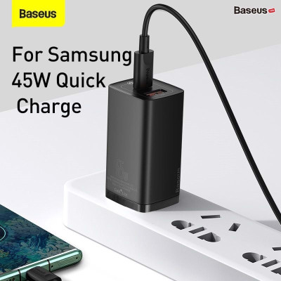 Củ sạc siêu nhanh, nhỏ gọn Baseus GaN2 Lite Quick Charger 65W - Hàng chính hãng