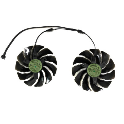 Quạt Làm Mát Thẻ Đồ Họa T129215Su 88mm Gpu Cho Redeon Aorus Rx580 / 570 Gigabyte Gv-Rx570Arus Gv580