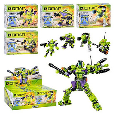 Đồ chơi - QMAN - 42203 Bộ đồ chơi xếp hình Robot biến hình 8 trong 1 (Mẫu ngẫu nhiên)
