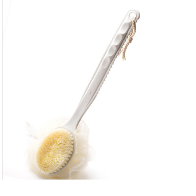 Bàn Chải Chà Lưng Kèm Bông Tắm 2in1- Cọ Chà Lưng Masage Tẩy Tế Bào Chết Cao Cấp - Hàng Chính Hãng (Giao Màu Ngẫu Nhiên)