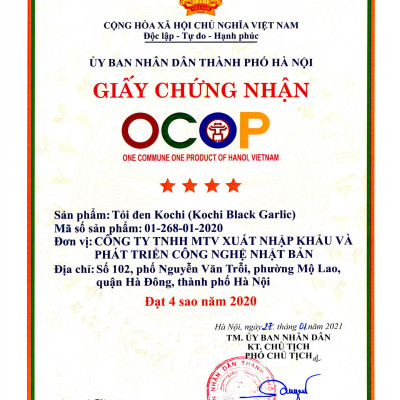 Tỏi đen Kochi cô đơn cao cấp Hộp 250g